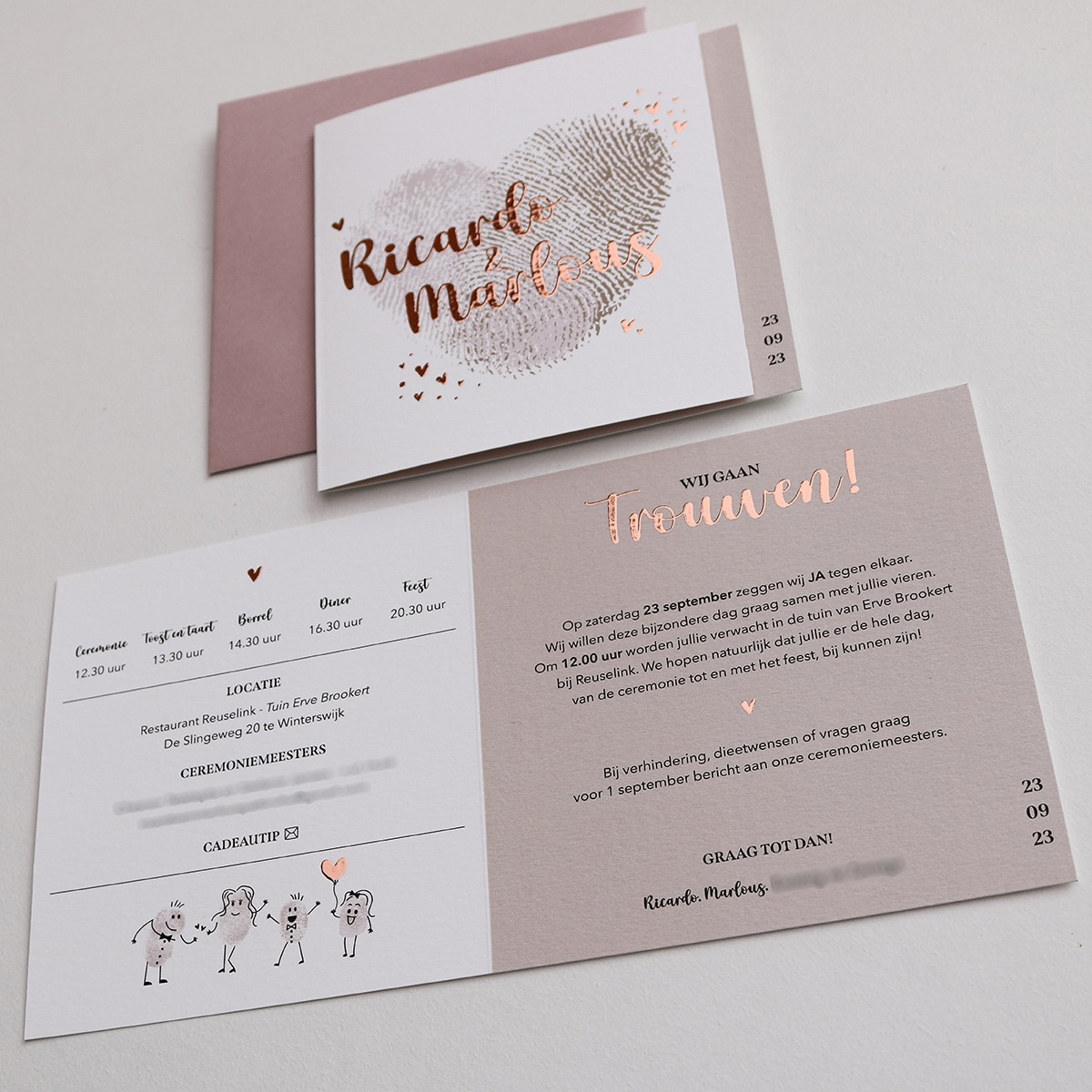Trouwkaartje