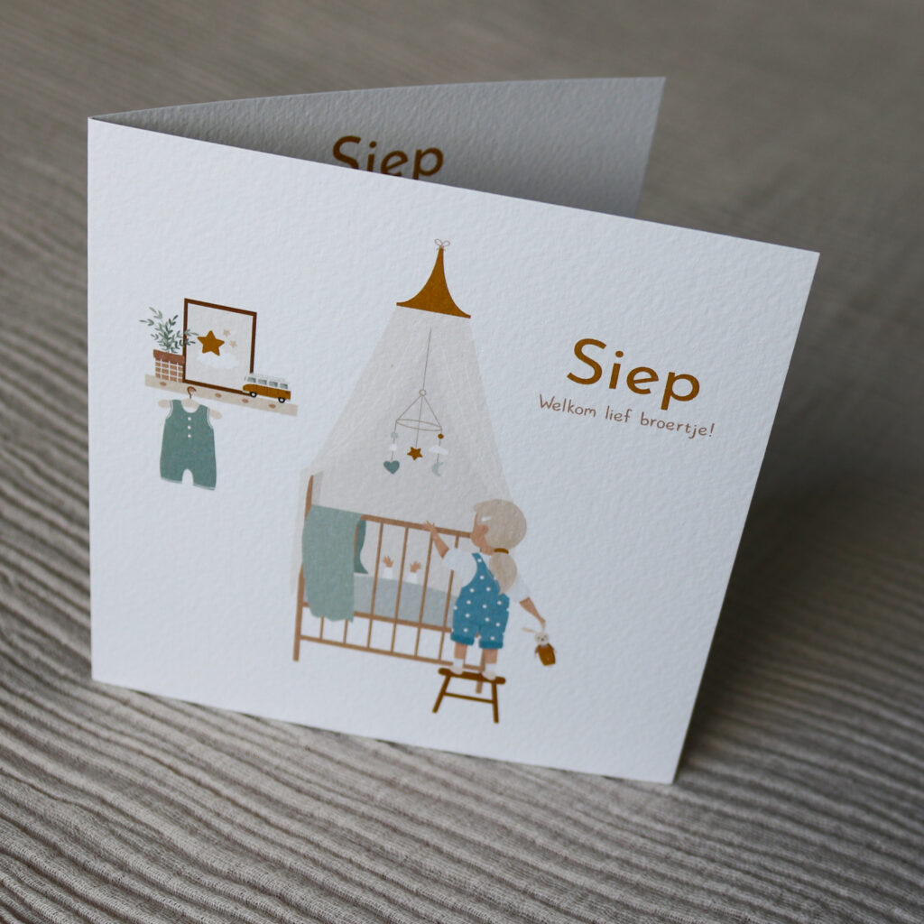 Geboortekaartje Siep_Platpraat