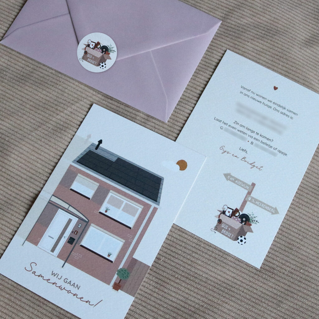 Platpraat - Verhuiskaartje